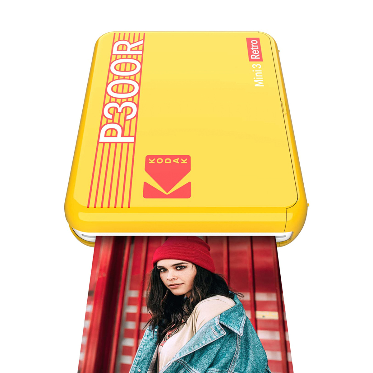 Kodak Mini 3 Retro Mobiler Fotodrucker Thermosublimation Bluetooth Gelb