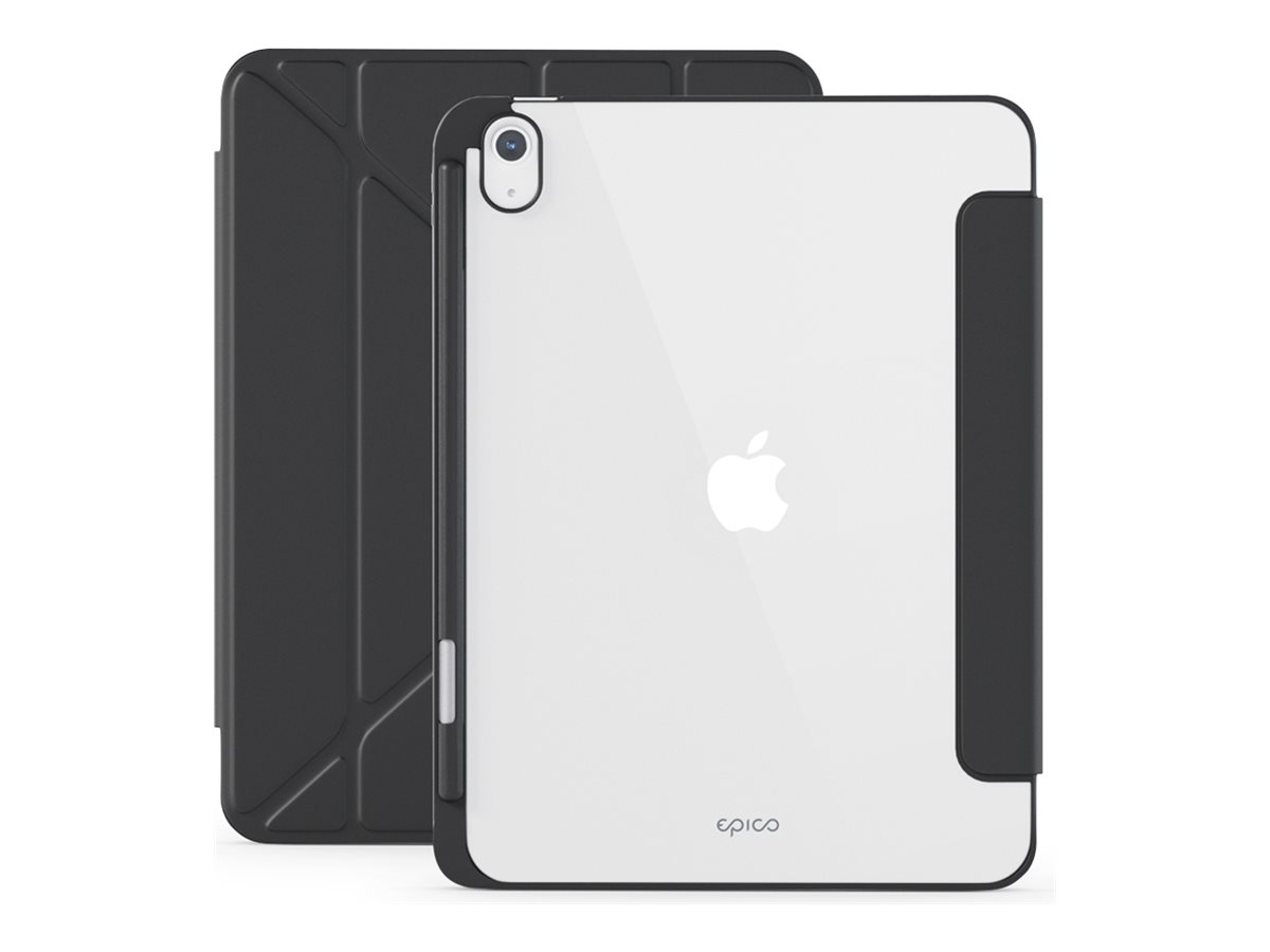 Epico Hero Flip-Hülle für Apple iPad 10.9" Schwarz, Transparent (Rückseite)
