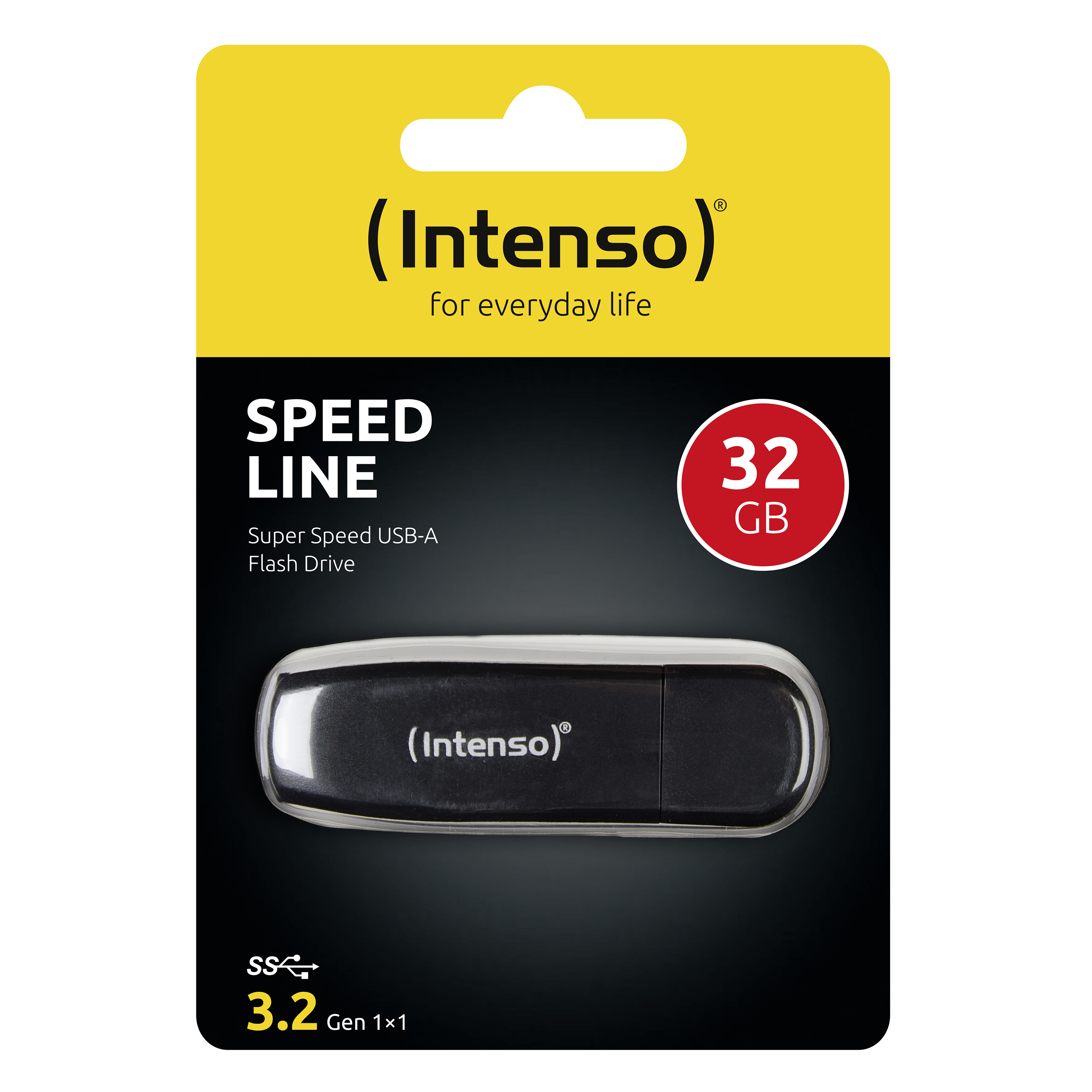 Intenso Speed Line 32 GB USB 3.0 Schwarz