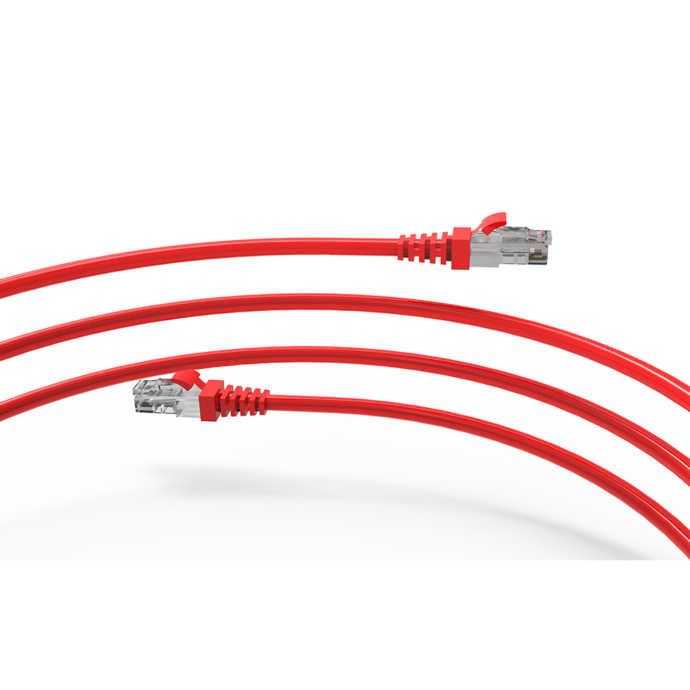 INCA ICAT6-03TK Cat6 UTP Patchkabel RJ45 3 m Rot