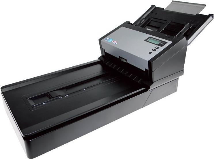 Avision AD280F 600 x 600 DPI Flachbett- & ADF-Scanner Schwarz - Grau A4 (000-0885-07G)