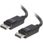C2G 10ft 8K DisplayPort Cable with Latches (54402)