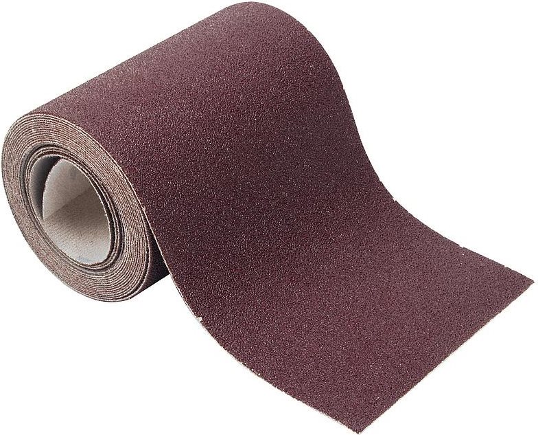 Wolfcraft 1739000 Schleifpapierrolle mit Klett Körnung num 60 (L x B) 4 m x 115 mm 4 m