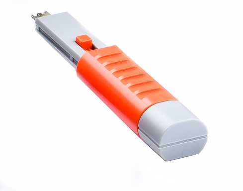 SmartKeeper Basic RJ45 Port Blocker Orange 10 Stück + Schlüssel