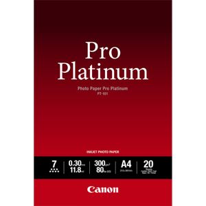 Canon Pro Platinum PT-101 - Hochglanz-Fotopapier, schwer - 300 Mikron A2 (420...