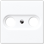 JUNG Abdeckung f. Antennensteckdose A561PLTVWW alpinweiss A561PLTVWW (A561PLTVWW)