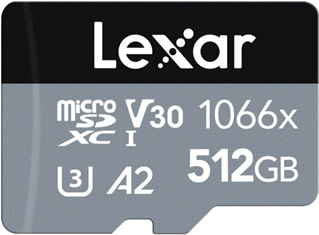 Lexar Professional 1066x 512 GB MicroSDXC UHS-I Klasse 10 (LMS1066512G-BNANG)