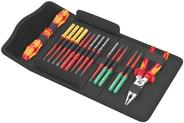Wera Kraftform Kompakt VDE 17 extra slim 1 Tool Finder 17-teilig rot/gelb inkl. 2 (05006612001)