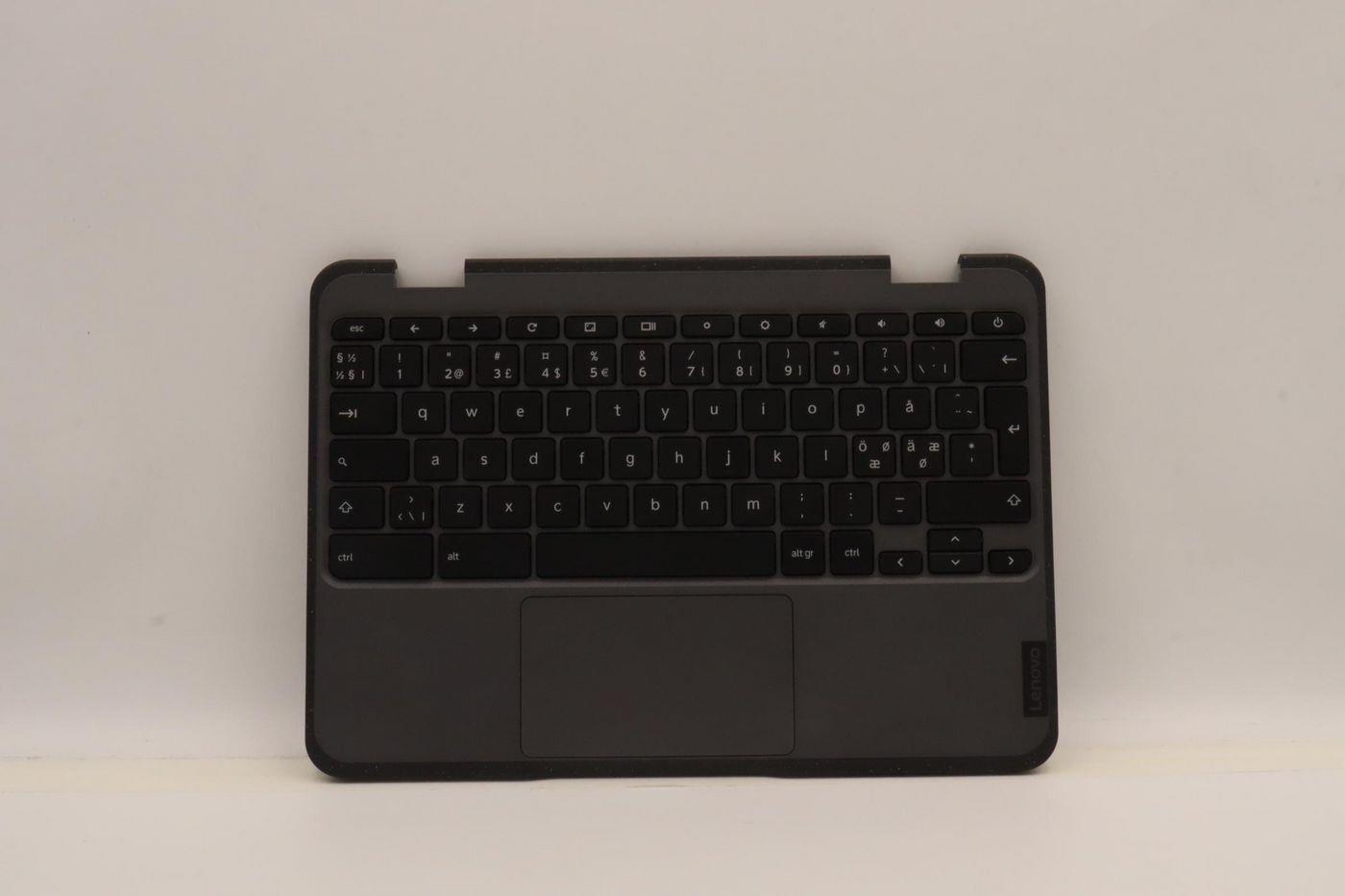 Lenovo Cover Upper Case w/ Keyboard NORDIC Chicony BK (5M11H52749)
