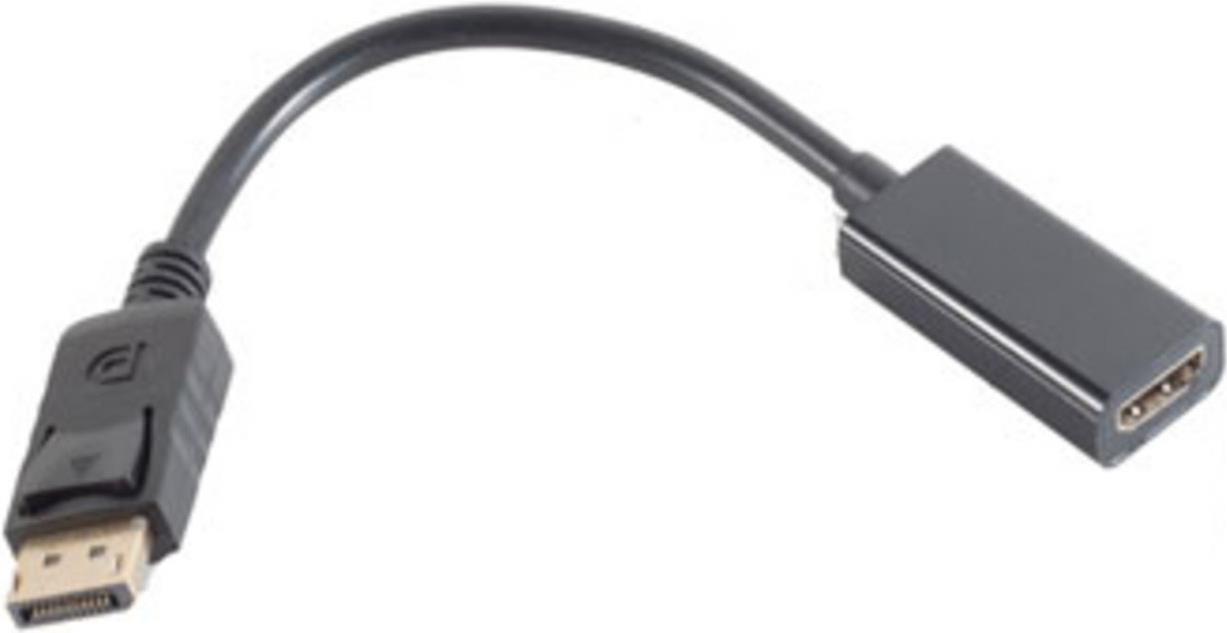 S-Conn BS14-05011 Kabelschnittstellen-/adapter Displayport HDMI Schwarz (BS14-05011)