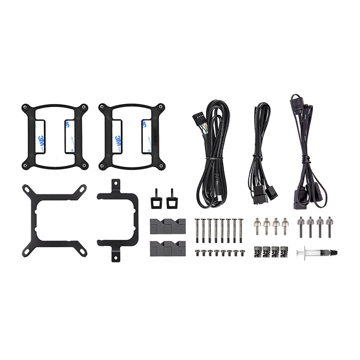 Thermaltake TH240 V2 Ultra ARGB Sync All-in-One-Wasserkühlung 240 mm Schwarz