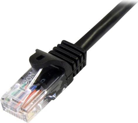 StarTech.com Snagless Cat 5e UTP Patch Cable (45PAT2MBK)