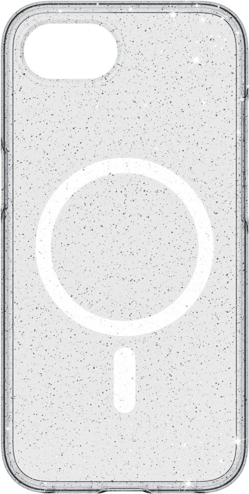 White Diamonds Cover Mag Glitter Case für Apple iPhone 16e, Transparent (00229692)