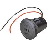 ProCar Power USB-C Einbausteckdose PD/QC EV o. LED max. 50 Watt Belastbarkeit Strom max.=3 A 12 oder 24 V/DC (67351990)