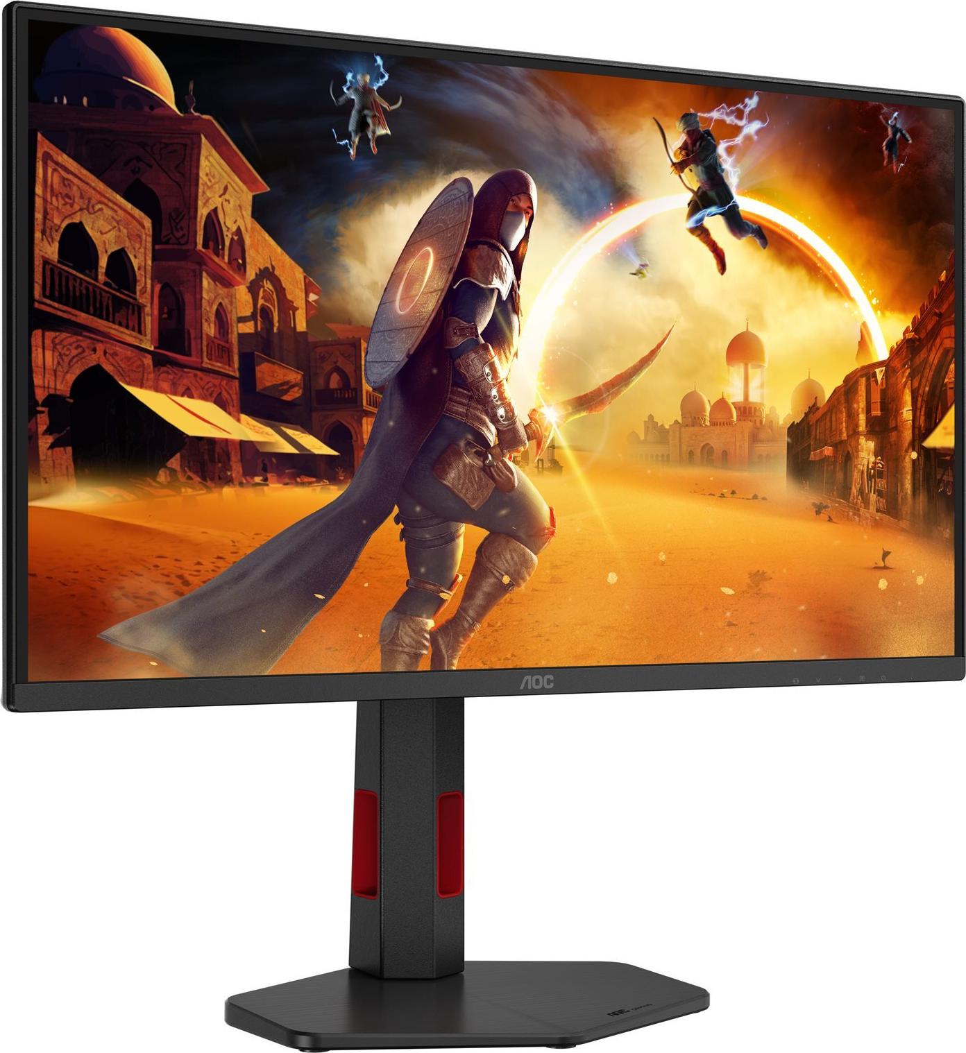 AOC Gaming Q25G4SR 25" QHD 300 Hz IPS Schwarz, Rot