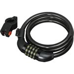 Hama 00178111 Schwarz 1200mm Kabelschloss Fahrrad- & Motorradschlösser (00178111)