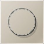 Jung Abdeckung für Drehdimmer Serie LS, Edelstahl ES 1740 (ES1740)