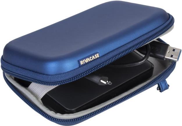 RIVACASE Riva Case Davos 9101 - Tasche für portable HDD - geformtes EVA - Hellblau (9101 LIGHT BLUE)