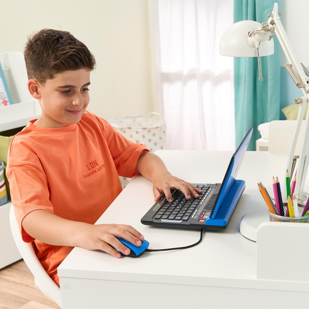 VTech School & Go Explorer Laptop Pro Lernlaptop für Kinder 6-8 Jahre Schwarz