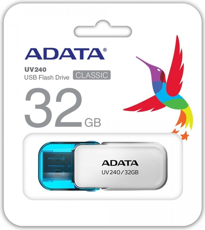 Adata *UV240 32GB USB2.0 White (AUV240-32G-RWH)