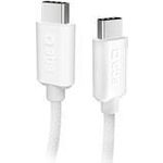 SBS TECABLETISSUETCCG USB Kabel 1,5 m USB 2.0 USB C Weiß (TECABLETISSUETCCG)