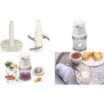 Little balance Mini 3in1-Zerkleinerer Little Hachoir, weiß Leistung: 400 Watt, Fassungsvermögen max. 0,5 Liter, - 1 Stück (LB 8586)