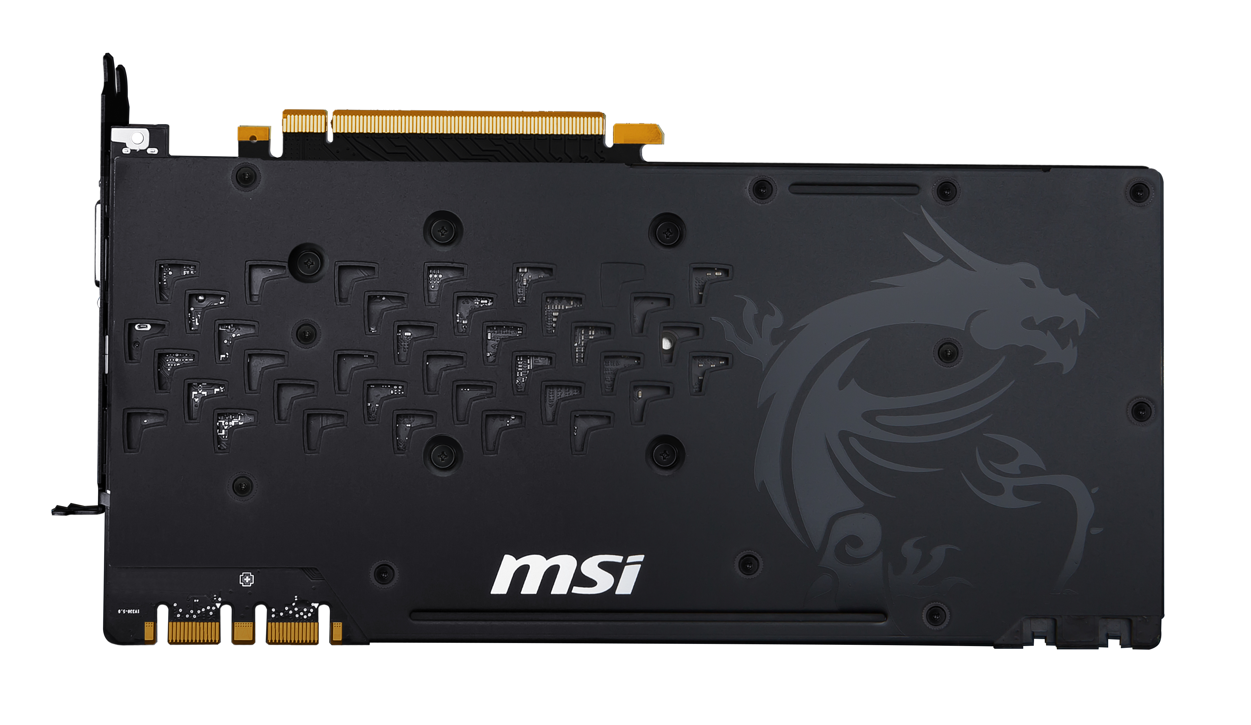 MSI GeForce GTX 1080 GAMING X 8 GB GDDR5X Grafikkarte Schwarz, Rot