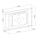 Neomounts WL15-660WH1 Tablet-Ständer Apple iPad Pro 12.9 (3./4./5./6. Gen.) 32,8 cm (12,9)