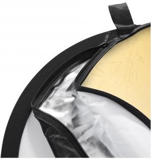 Mantona 18082 Fotostudio-Reflektor Rund Schwarz (18082)