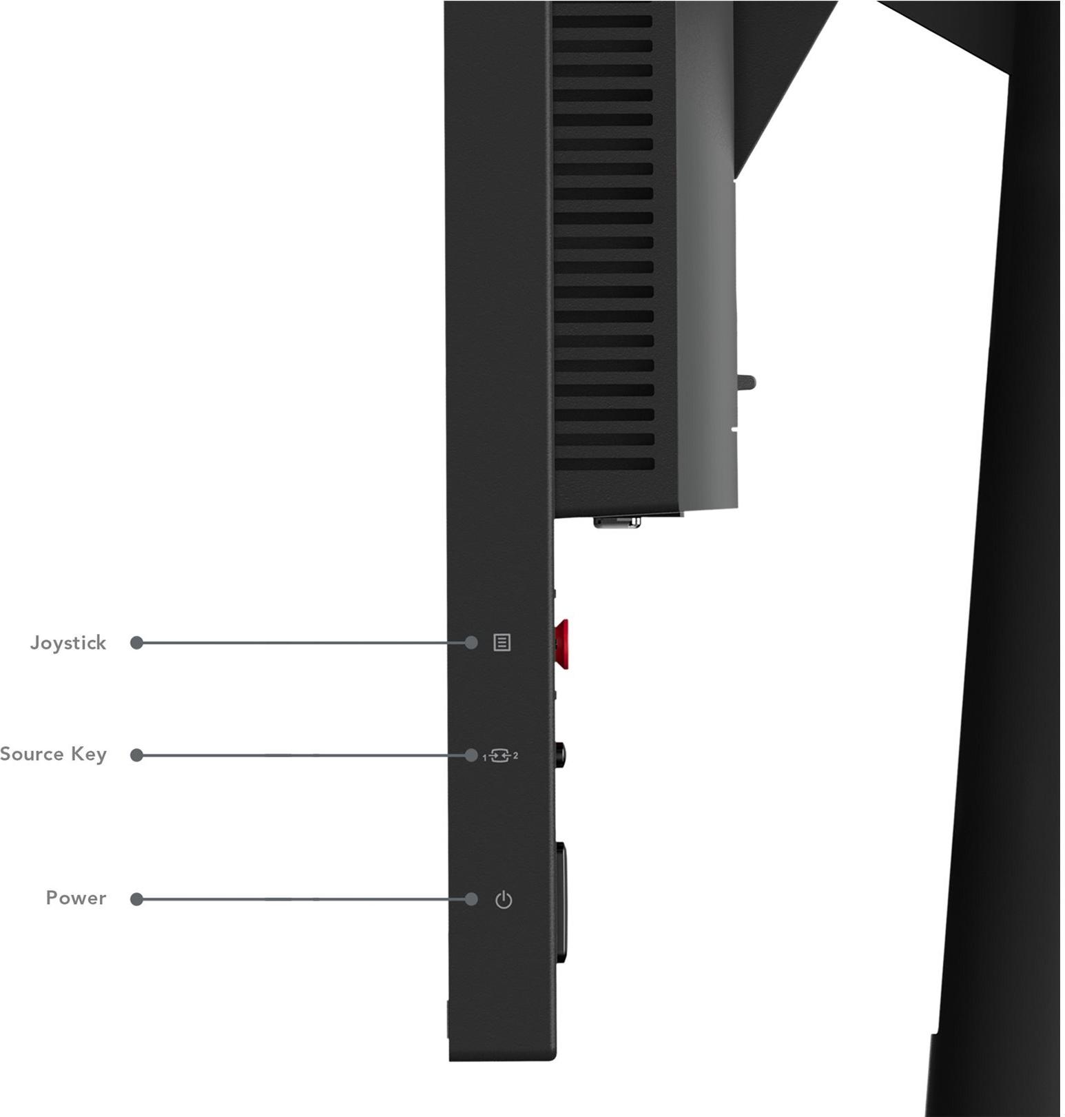 Lenovo ThinkVision T24d-30 24" IPS-Monitor 1920 x 1200 Raven Black