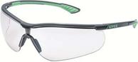 UVEX Arbeitsschutz sportstyle planet 9193395 Schutzbrille inkl. UV-Schutz Grau Grün EN 166 2001 (9193395)