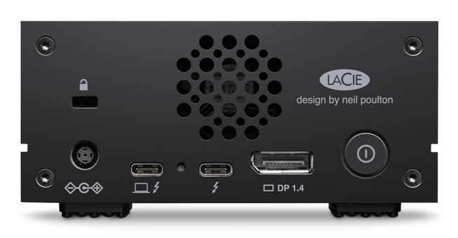 LaCie 1big Dock 30 TB 3,5" Thunderbolt 3 Schwarz