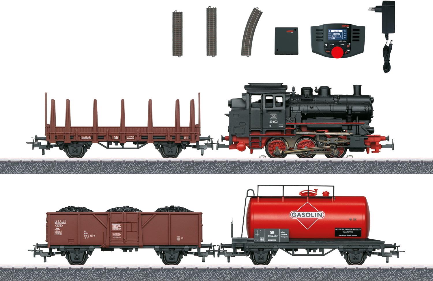 Märklin Digital-Startpackung Güterzug mit BR 89.0 (29890)