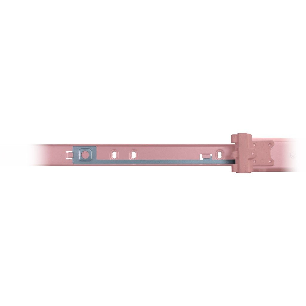 Inter-Tech 88887211 Teleskopische Gleiter für 19"-Rack 2U Stahl Silber/Grau