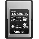 SanDisk PRO-Cinema CFexpress Type A/s - CF Express Typ B (SDCFEA-960G-GN4NN)