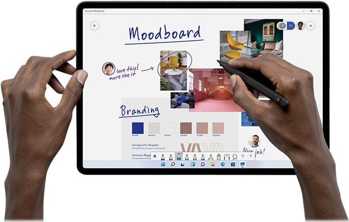 Microsoft Surface Slim Pen 2 Demo Aktiver Stylus Bluetooth 5.0 Mattschwarz