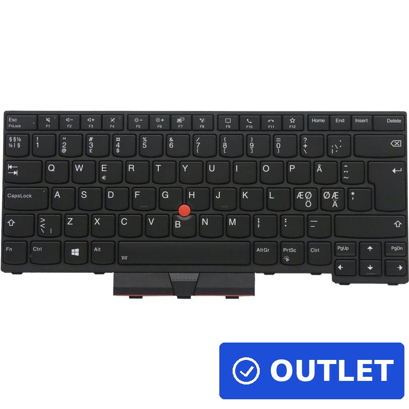 Lenovo Keyboard Full BL Nord (5N20W67794) (B-Ware)