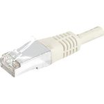Patchkabel S/FTP (PIMF), CAT.6A EIA/TIA, Class EA, grau, 40,0m 10-Gigabit-fähiges Patchkabel mit besonders schmalem Knickschutz (857792)
