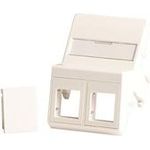 Lanview Wall plate, angled, 2 x (LVN127871)