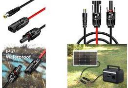 LogiLink Solar-Adapterkabel, schwarz/rot, 1,8 m Anschluss 1: DC7909 Stecker, Anschluss 2: 2x MC4-Konnektor - 1 Stück (PHC0401)