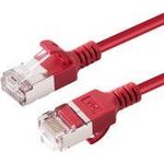 Microconnect V-FTP6A05R-SLIM Netzwerkkabel Rot 5 m Cat6a U/FTP (STP) (V-FTP6A05R-SLIM)
