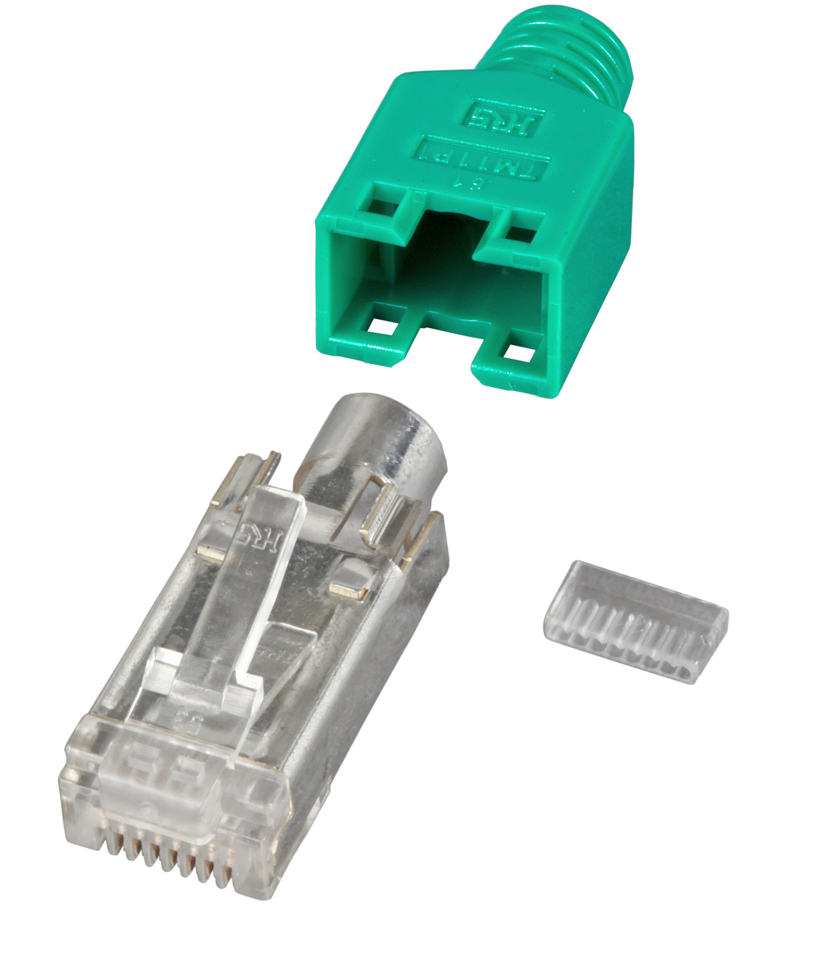 EFB-Elektronik Hirose TM11 RJ45-Stecker STP Cat.5e 50 Stück Grün