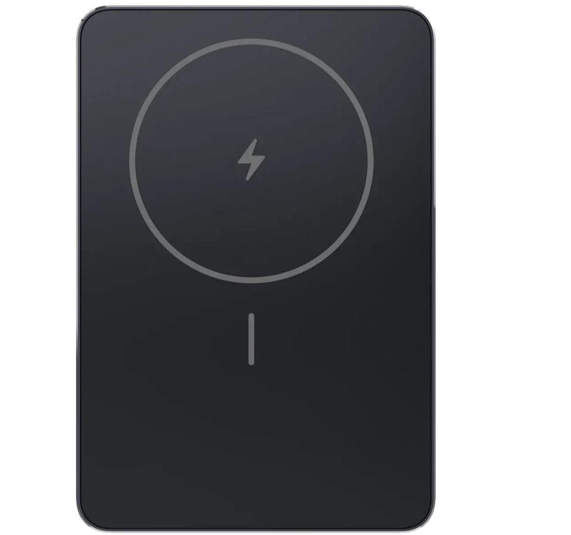 Xiaomi Super Slim Magnetic Powerbank 5000 mAh kabellos Schwarz