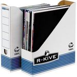 Fellowes Archiv-Stehsammler R-Kive PRIMA, weiß-blau aus 100% recycelter Pappe, zu 100% wiederverwertbar (0026301)
