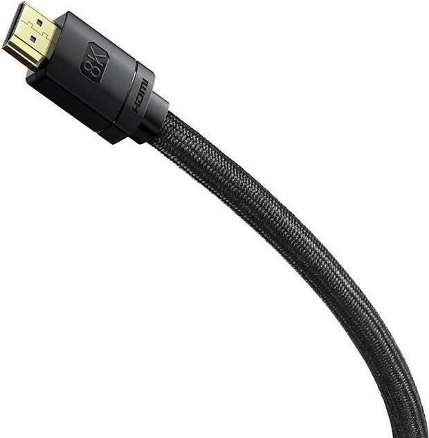 Baseus CAKGQJ01 HDMI-Kabel 2 m HDMI Typ A (Standard) Schwarz - Silber (CAKGQ-J01)