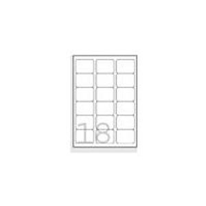 Avery - Adressetiketten - weiß - 63,5 x 46,6 mm - 1800 Etikett(en) (100 Bogen... - Avery - Adressetiketten - weiß - 63,5 x 46,6 mm - 1800 Etikett(en) (100 Bogen...