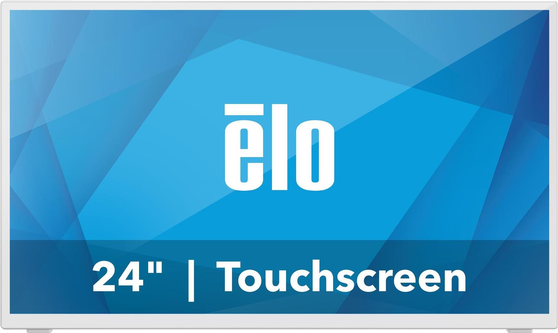 Elo Touch Solutions 2470L LCD-Monitor 61 cm 61,00cm (24") 23.8" sichtbar Touchscreen 1920 x 1080 Full HD 1080p @ 60 Hz 250 cd/m² 16 ms HDMI VGA DisplayPort Lautsprecher weiß [Energieklasse E] (E266179)