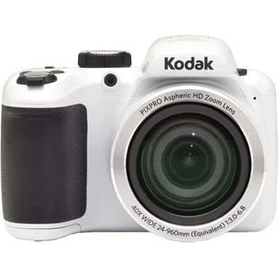 Kodak PIXPRO AZ401-WH Digitalkamera 16 Megapixel Opt. Zoom: 40 x Weiß Gehäuse (Body) Full HD Video, Integrierter Akku, Bildstabilisierung (AZ401-WH)