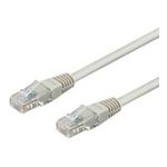 Wentronic Goobay CAT 6 Patchkabel, U/UTP, Grau, 25 m - CCA Kupfergemisch (95662)