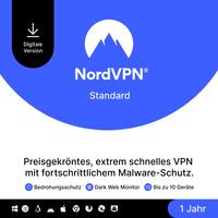 NordVPN VPN Service [12 Monate - bis zu 6 Geräte] (NV1C1Y-EPDE-E)